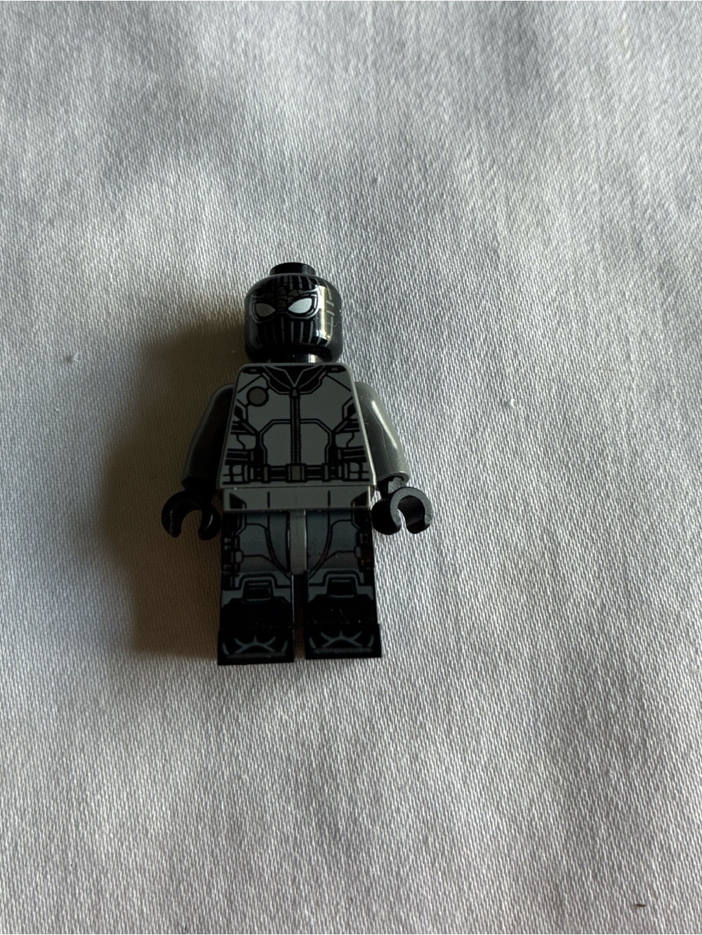 Lego Spider-Man Black and Dark Gray Tactical Soldier Minifigure